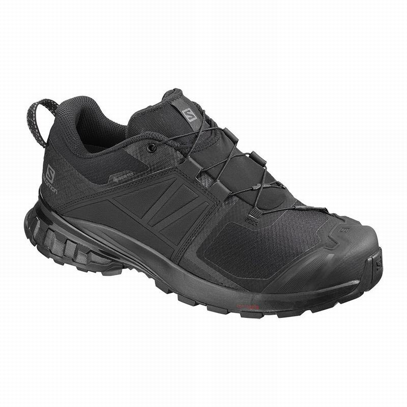 Salomon Israel XA WILD GORE-TEX - Mens Trail Running Shoes - Black (UNDS-82537)